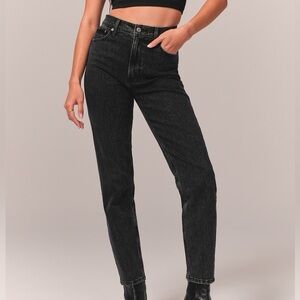 A&F curve love mom jeans, 24 x-short